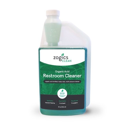 ZOGICS Organic Acid Restroom Cleaner, 32 oz CLNREC32CN